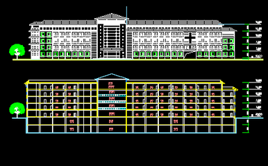 某医院住院楼建筑设计图免费下载 - 工业、农业建筑 - 土木工程网