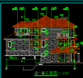 252平米二层别墅建筑设计图纸免费下载 - 别墅图纸 - 土木工程网